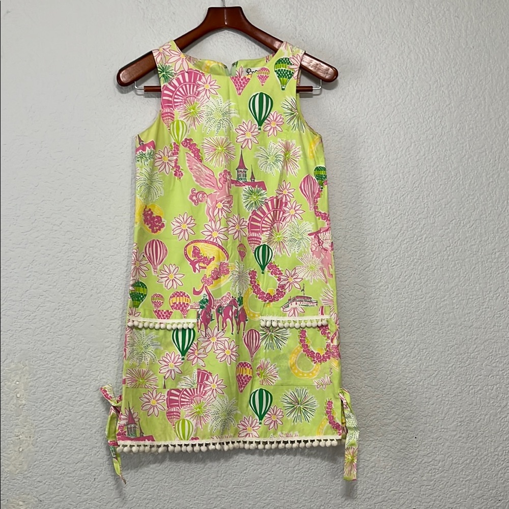 Lilly Pulitzer Colorful Floral Derby Dress